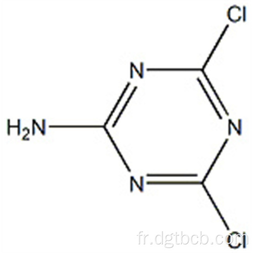 4,6-dichloro-1,3,5-triazin-2-amine de haute pureté blanc